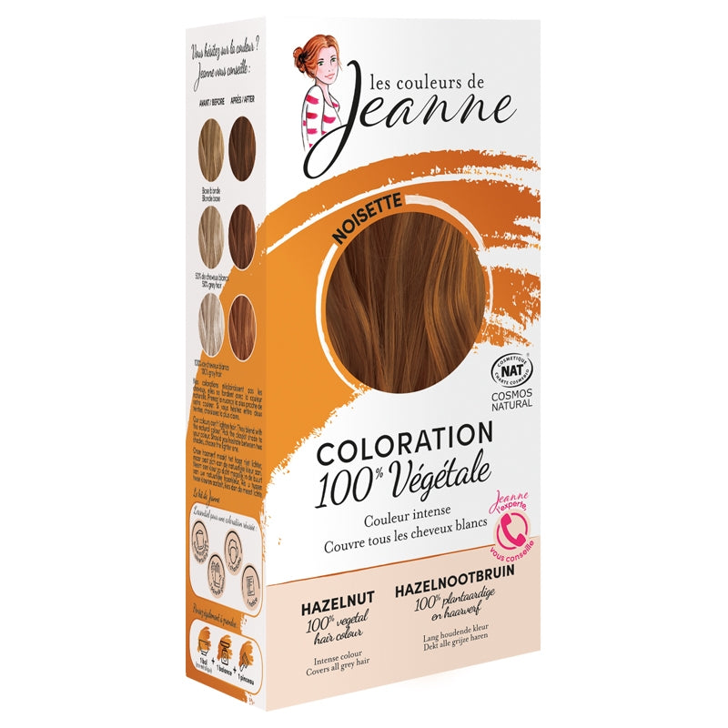 Les Couleurs de Jeanne - Coloration végétale noisette 2x50g