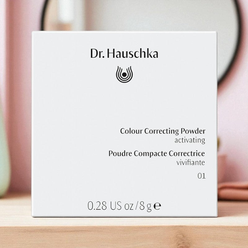 Dr. Hauschka - Poudre compacte correctrice vivifiante BIO N°01 8g