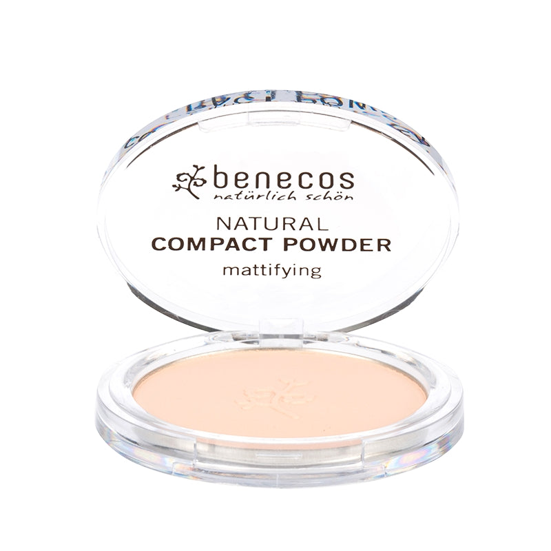 Benecos - Poudre compacte Porcelain BIO 9g