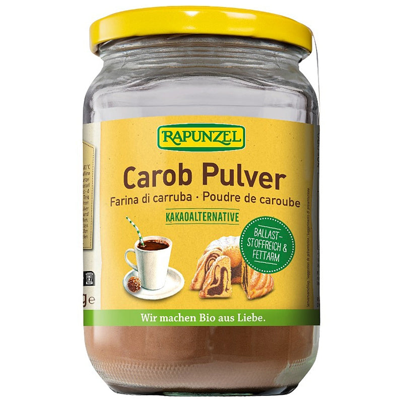 Poudre de caroube bio 250 g - farine de caroube, alternative au cacao