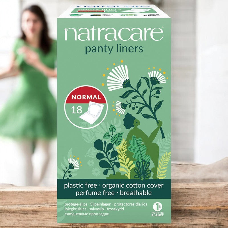 Bio-Slipeinlagen Normal Natracare - GOTS-Baumwolle, Alltag (18 Stück)