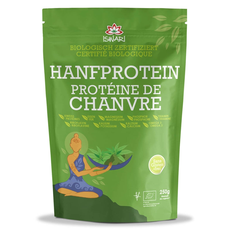 Iswari - Protéine de chanvre BIO 250g