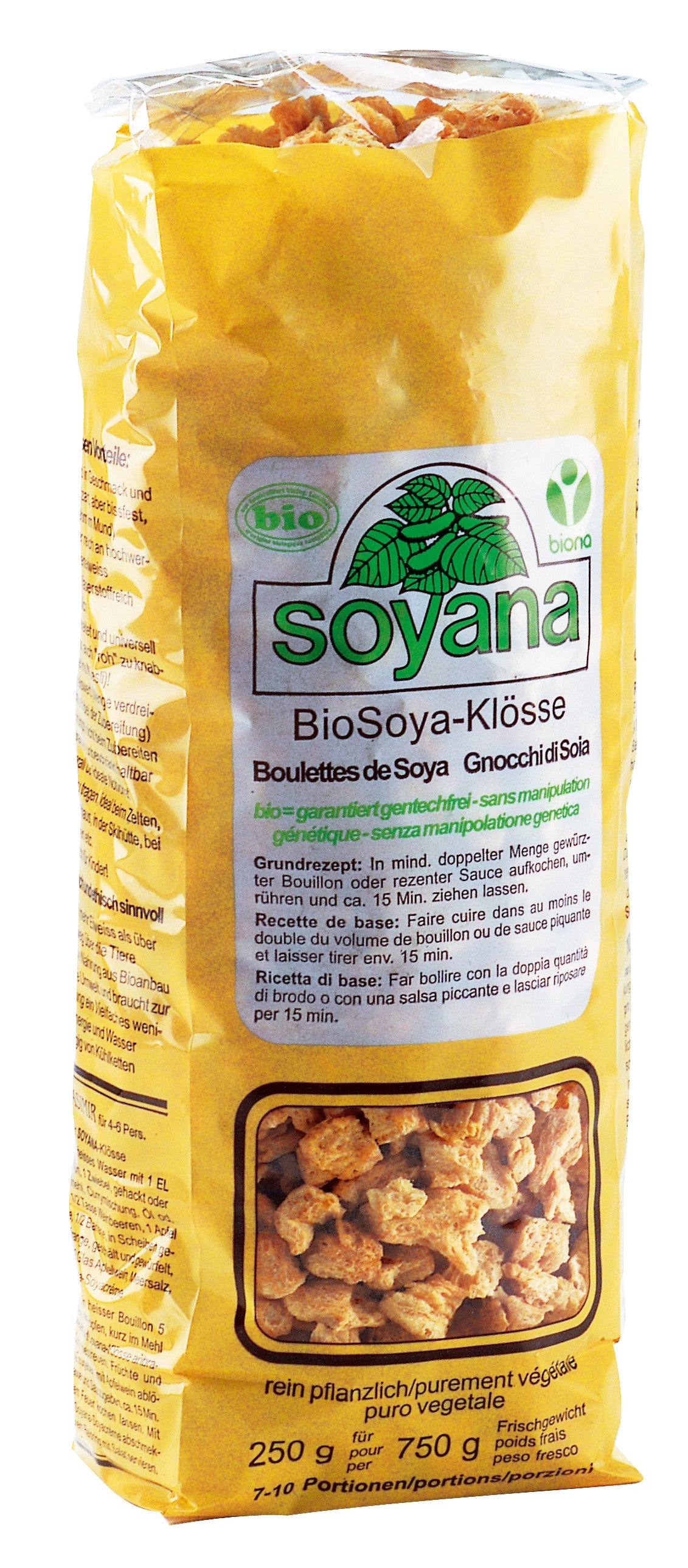 Protéine de soja en boulettes BIO 200g — Soyana