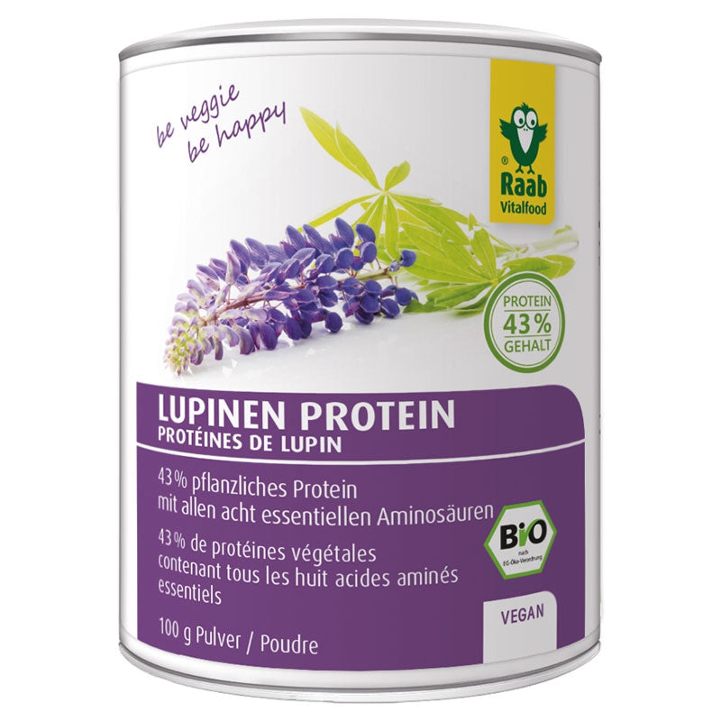 Lupinenprotein BIO 100g kaufen - Raab Vitalfood