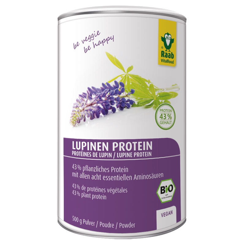 Lupinenprotein BIO 500g kaufen - Raab Vitalfood