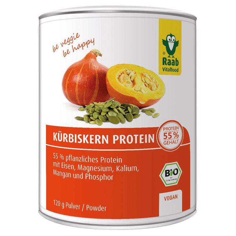 Kürbiskernprotein BIO 120g kaufen - Raab Vitalfood