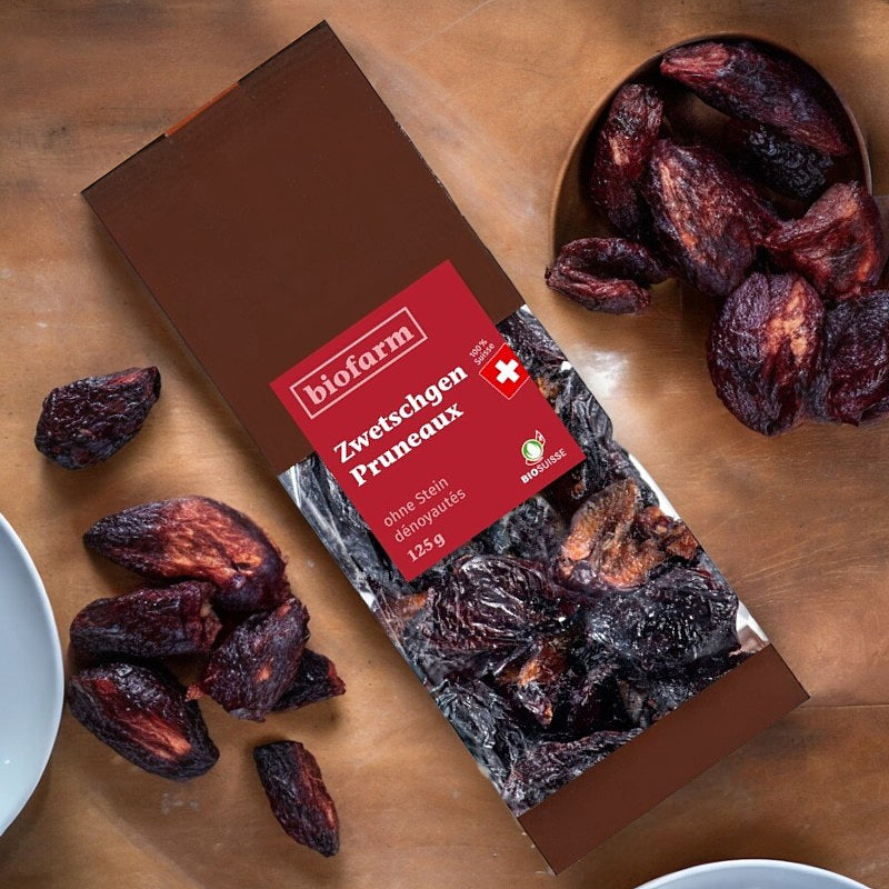 Biofarm - Bio-Schweizer Pflaumen (entsteint) 125g