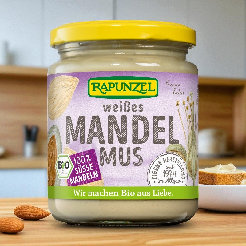 Bio-Mandelpüree aus weißen Mandeln - 250 g - Rapunzel