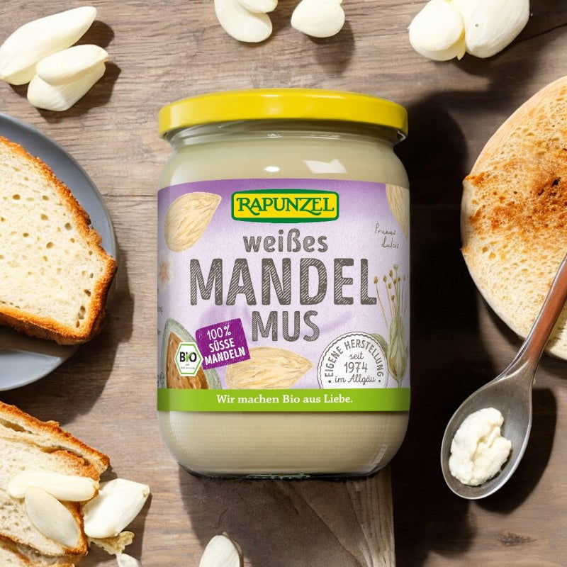 Bio-Mandelpüree aus weißen Mandeln - 500 g - Rapunzel