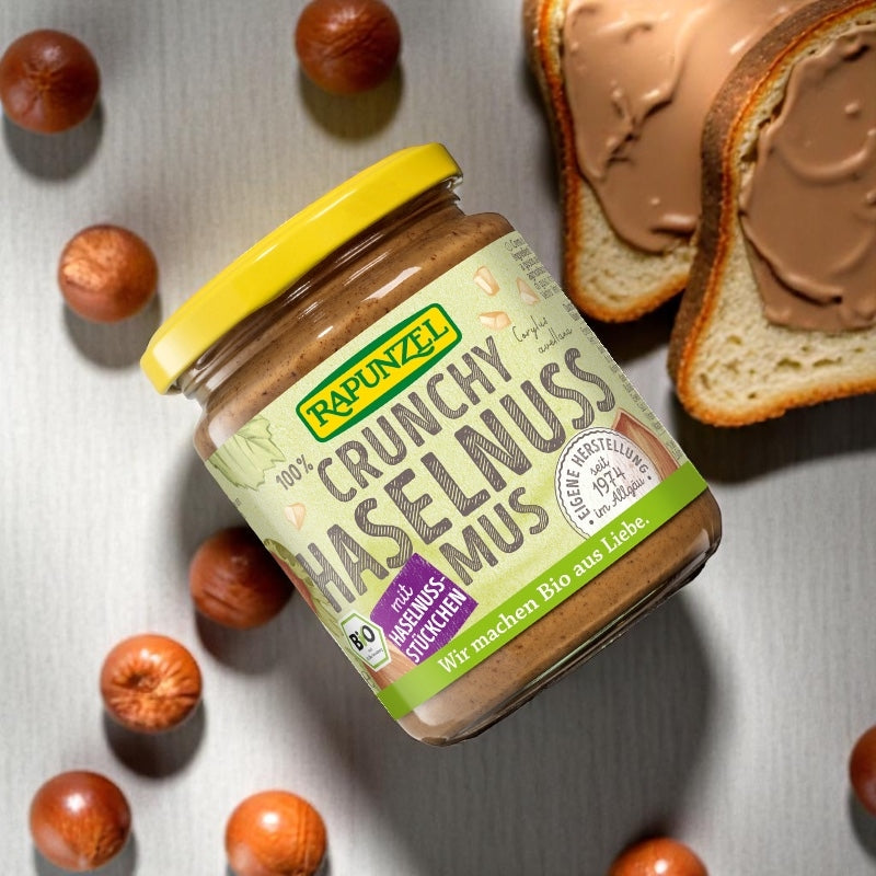 Purée de noisettes crunchy BIO