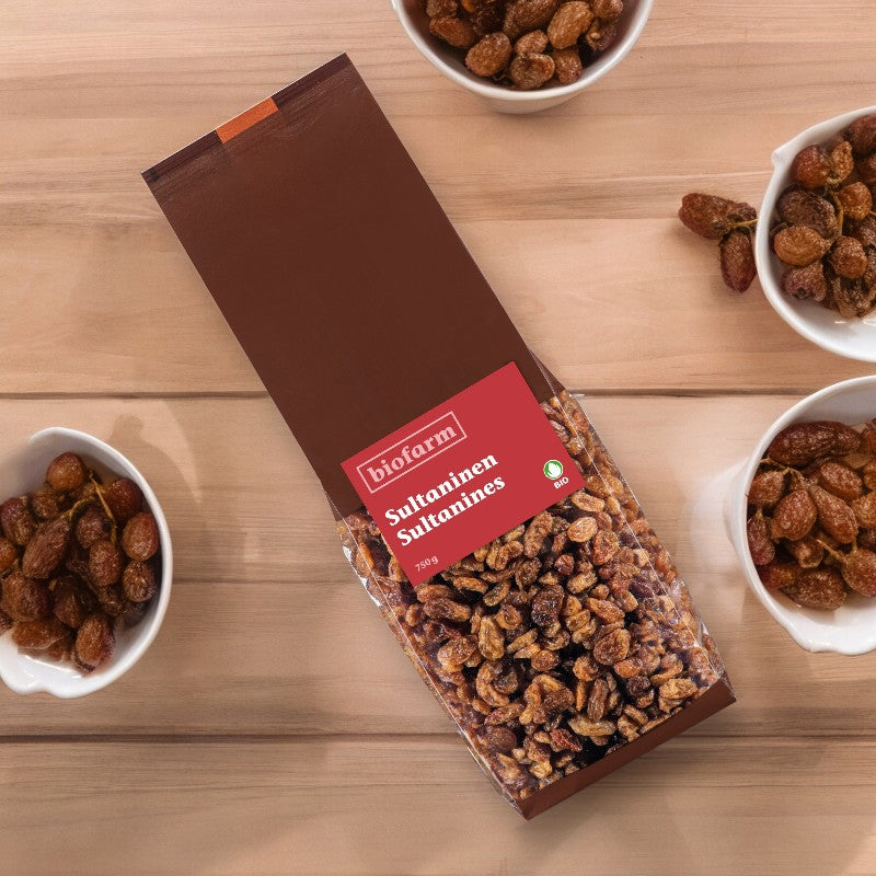 Biofarm - Raisins secs jaunes BIO 750g