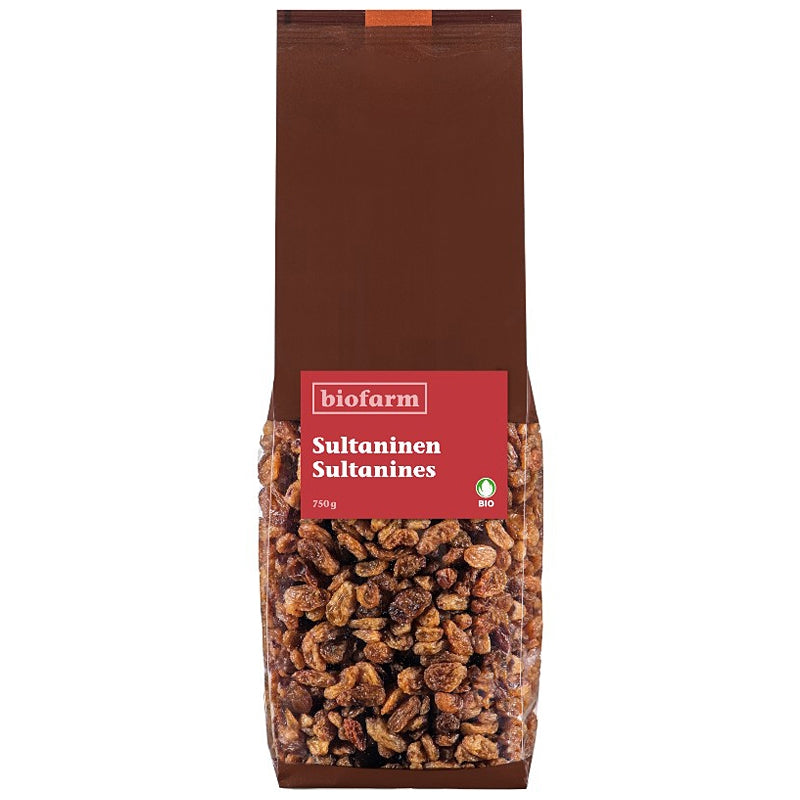 Biofarm - Raisins secs jaunes BIO 750g