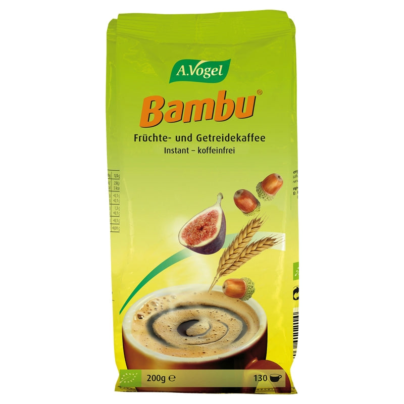 A.Vogel - Recharge Bambu café aux fruits et céréales BIO sans caféine 200g