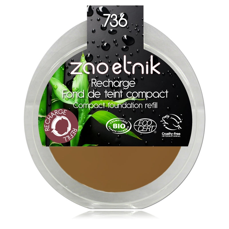 Recharge Fond de teint compact Topaze N°736 BIO