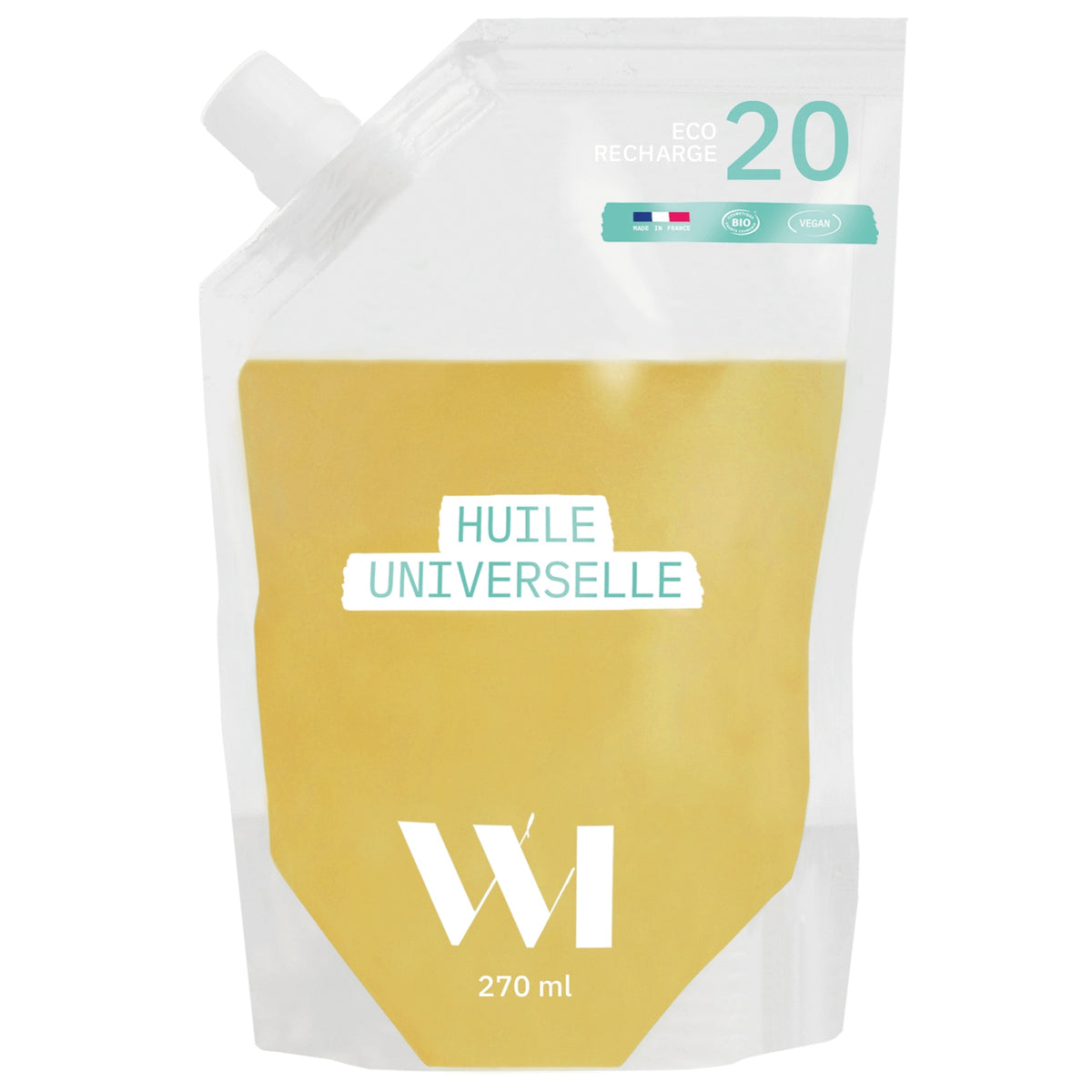 Bio-Universalöl-Nachfüllpackung mit Färberdistel und Annatto - 270 ml - What Matters