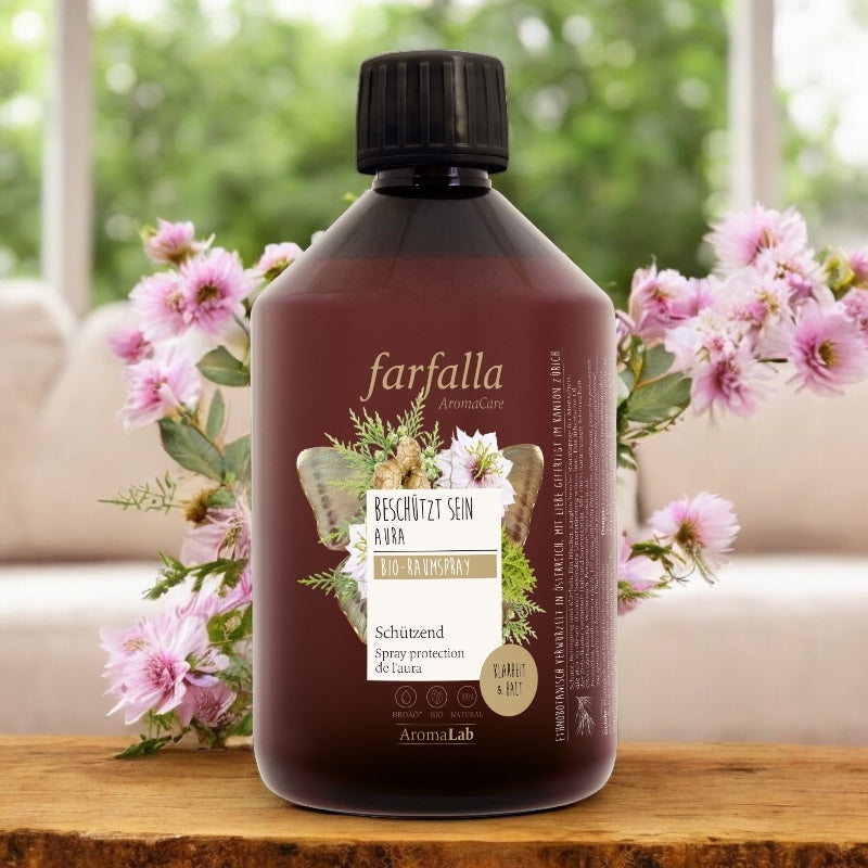 Farfalla - Nachfüllung Raumspray Aura-Schutz BIO 500ml