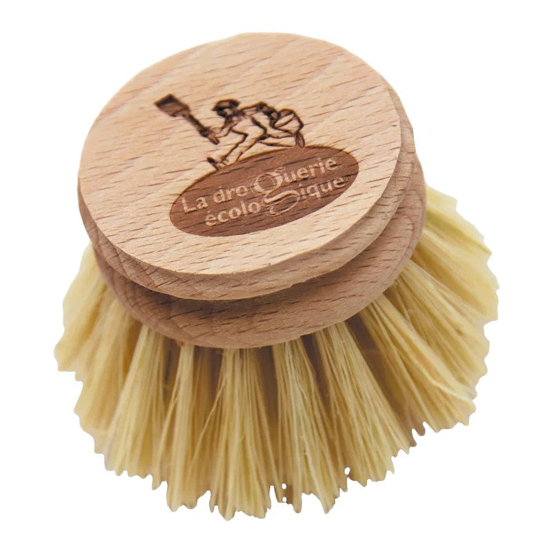 La Droguerie Écologique - Recharge tête de la brosse vaisselle fibre