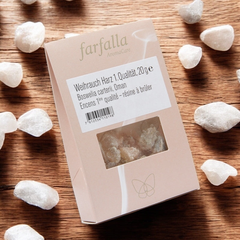 Farfalla - Résine à brûler Encens 1ère qualité 20g