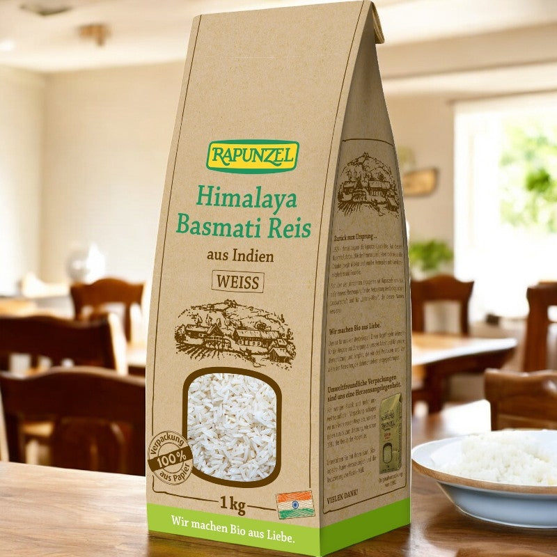 Riz basmati blanc Himalaya BIO