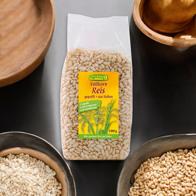 Riz complet soufflé & non sucré BIO
