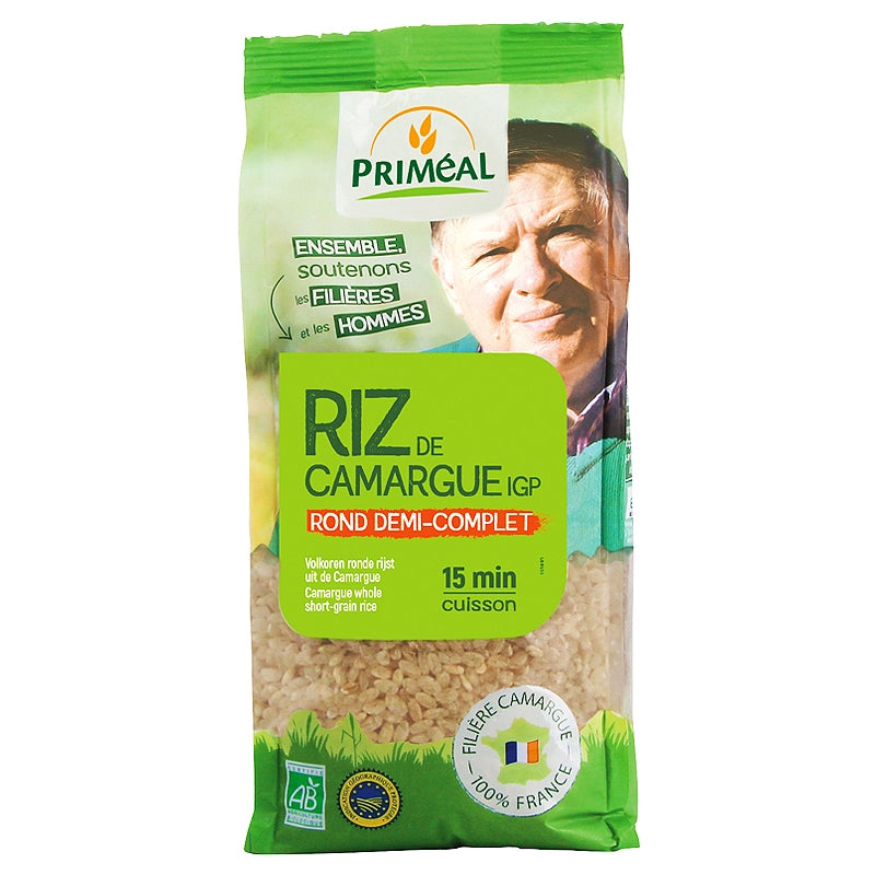 Riz de Camargue rond demi complet BIO