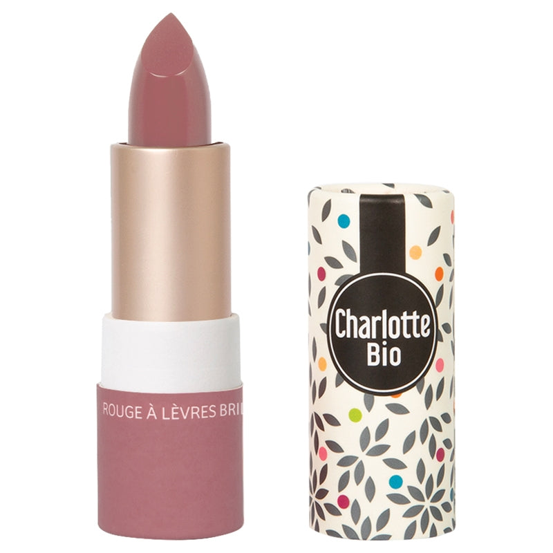 Charlotte Bio - Rouge à lèvres brillant rose vintage BIO 3.5g