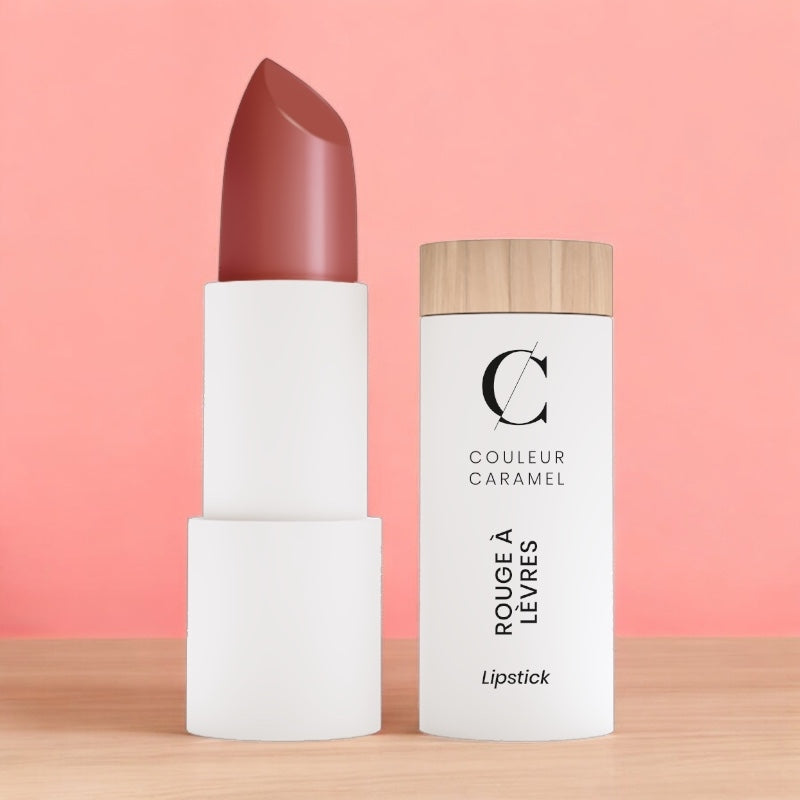 Couleur Caramel - Lippenstift Rosébeige matt Nr. 126 BIO 3,5g