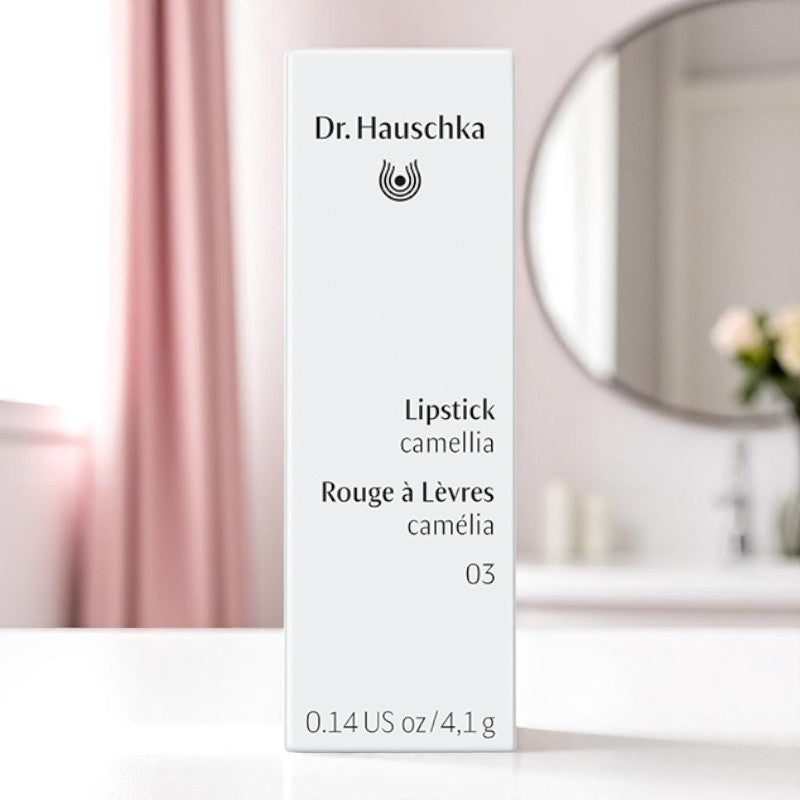 Dr. Hauschka - Rouge à lèvres mat BIO N°03 camellia 4,1g