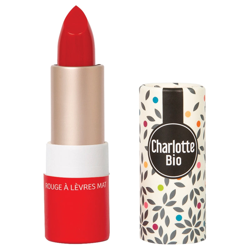 Charlotte Bio - Rouge à lèvres mat le vrai rouge BIO 3.5g