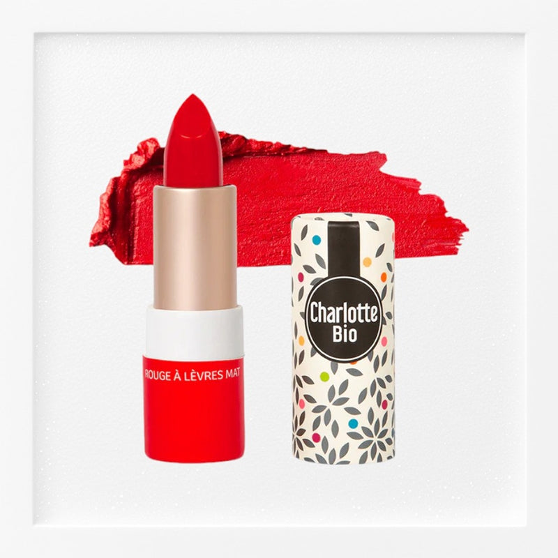 Charlotte Bio - Lippenstift Echtsrot matt BIO 3.5g