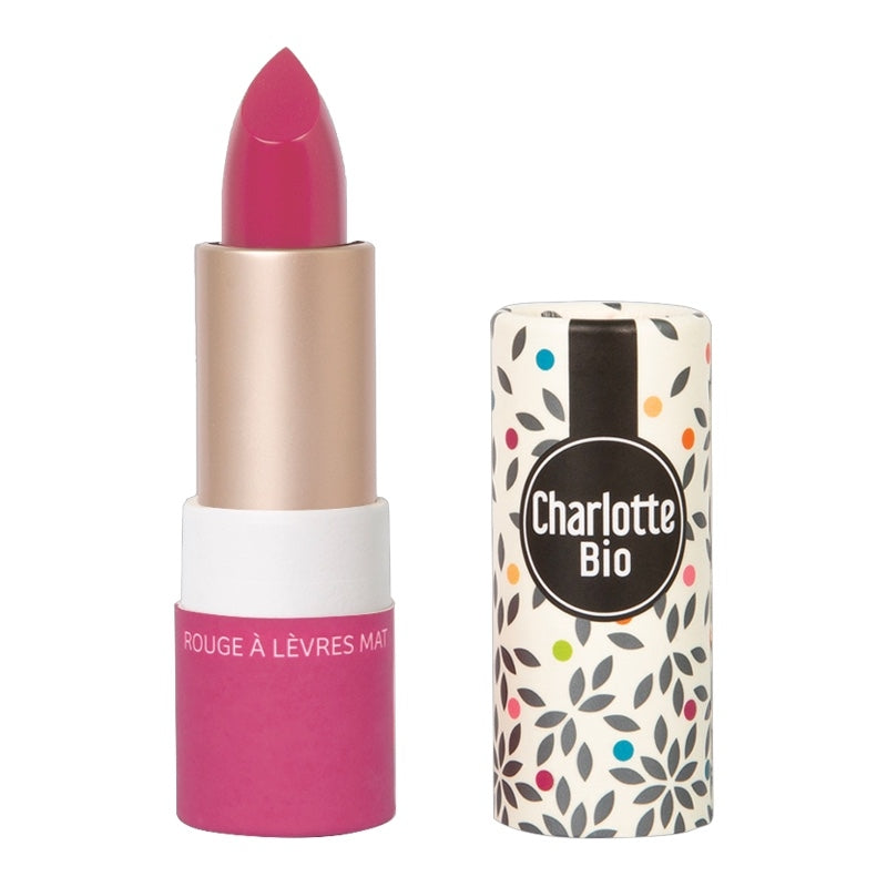 Charlotte Bio - Rouge à lèvres mat rose girly BIO 3.5g