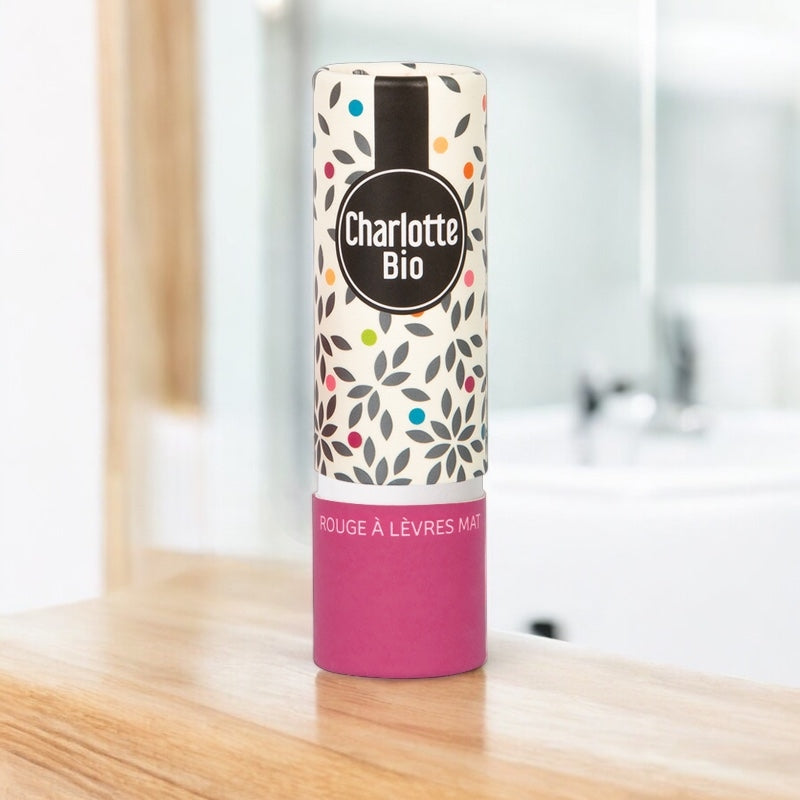 Charlotte Bio - Rouge à lèvres mat rose girly BIO 3.5g