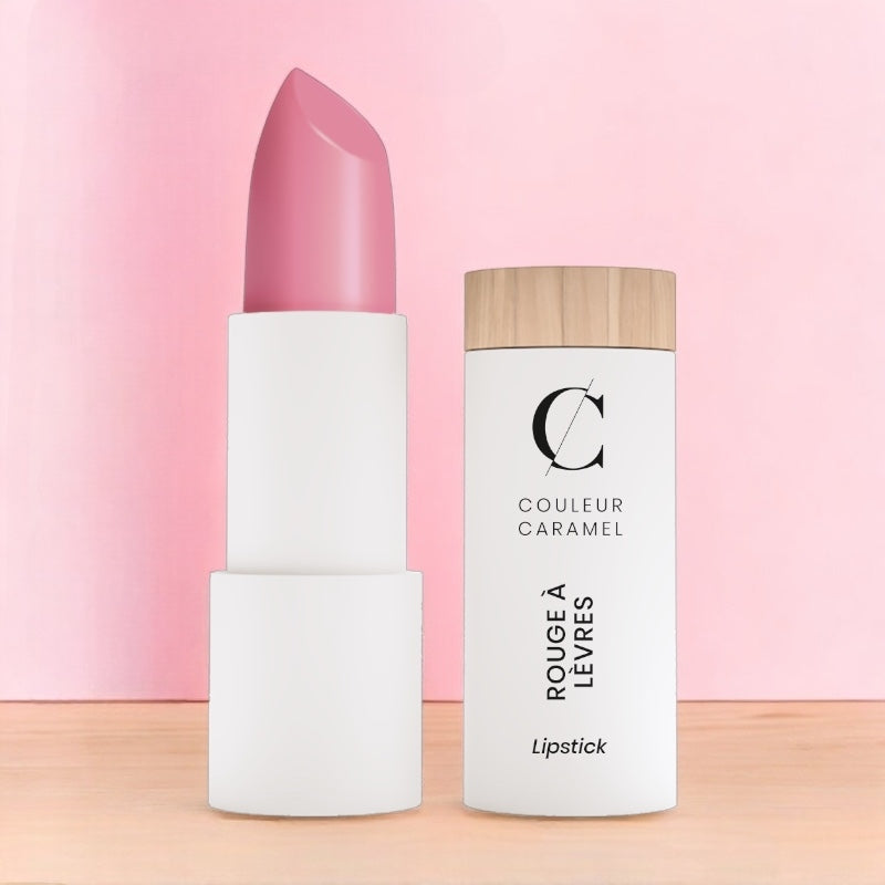 Couleur Caramel - Lippenstift Mittelrosa satiniert Nr. 221 BIO 3,5g