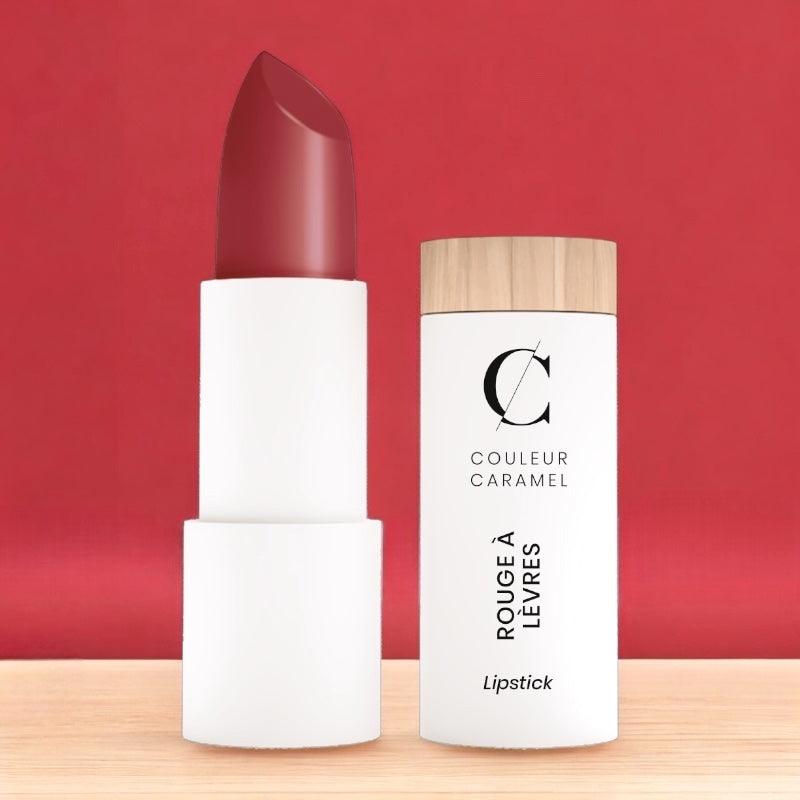Couleur Caramel - Lippenstift Echtsrot satiniert Nr. 223 BIO 3,5g