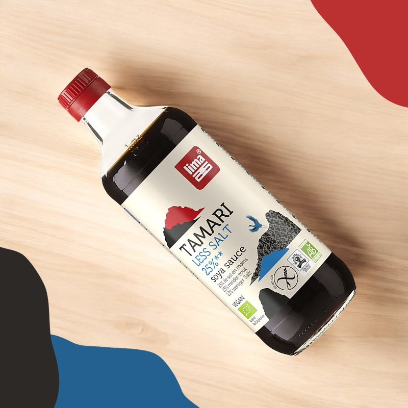Lima - Bio-Tamari-Sojasauce mit 25 % weniger Salz 500ml