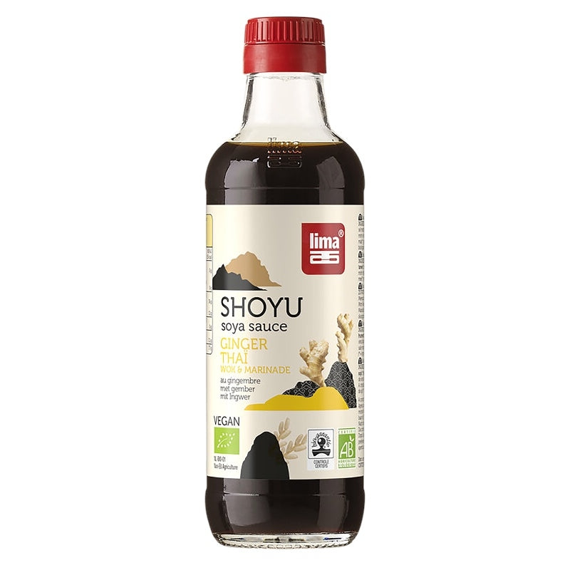 Lima - Sauce soja au gingembre BIO 250ml