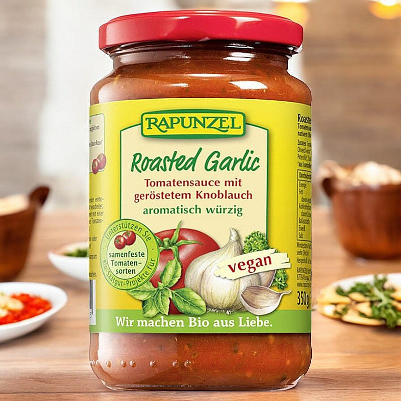 Sauce tomate à l'ail grillé BIO
