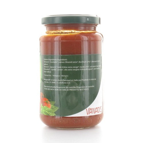 Sauce tomate au basilic BIO