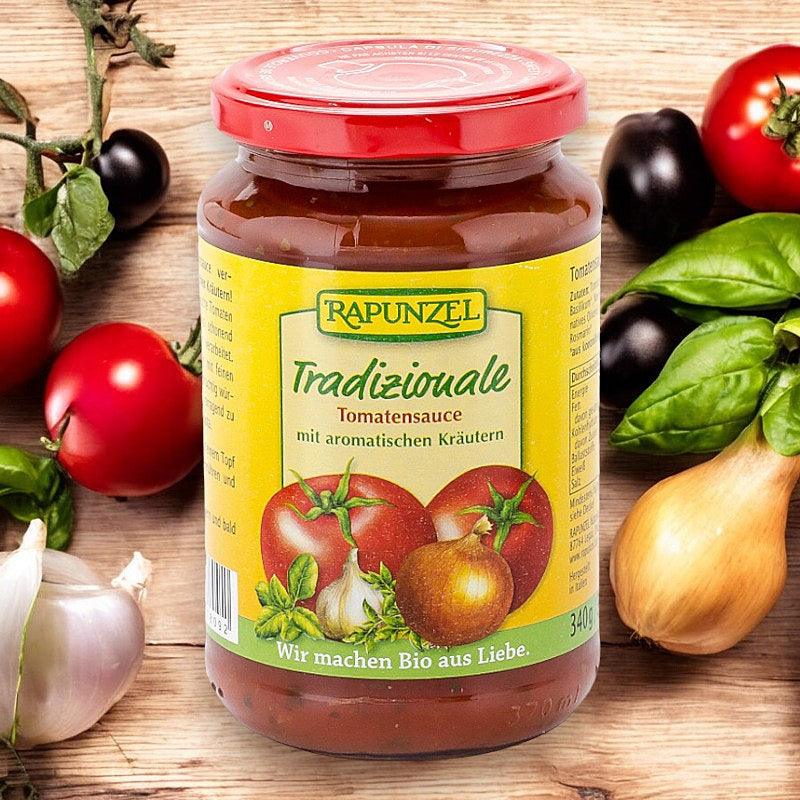 Bio-Tomatensauce Tradizionale - 340 g - Rapunzel
