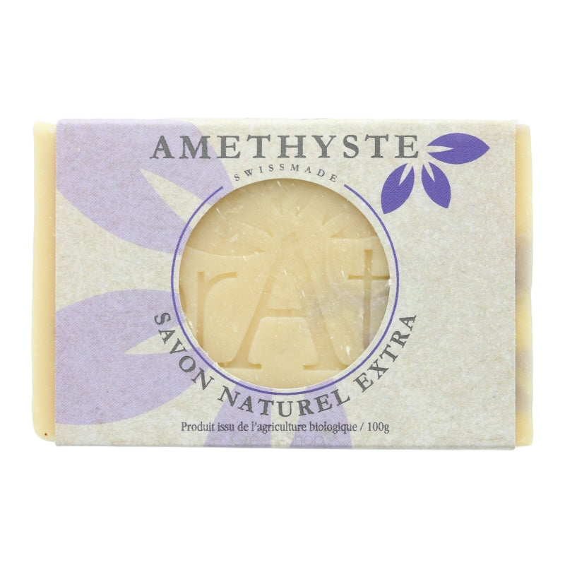 Savon BIO Améthyste avoine & lin