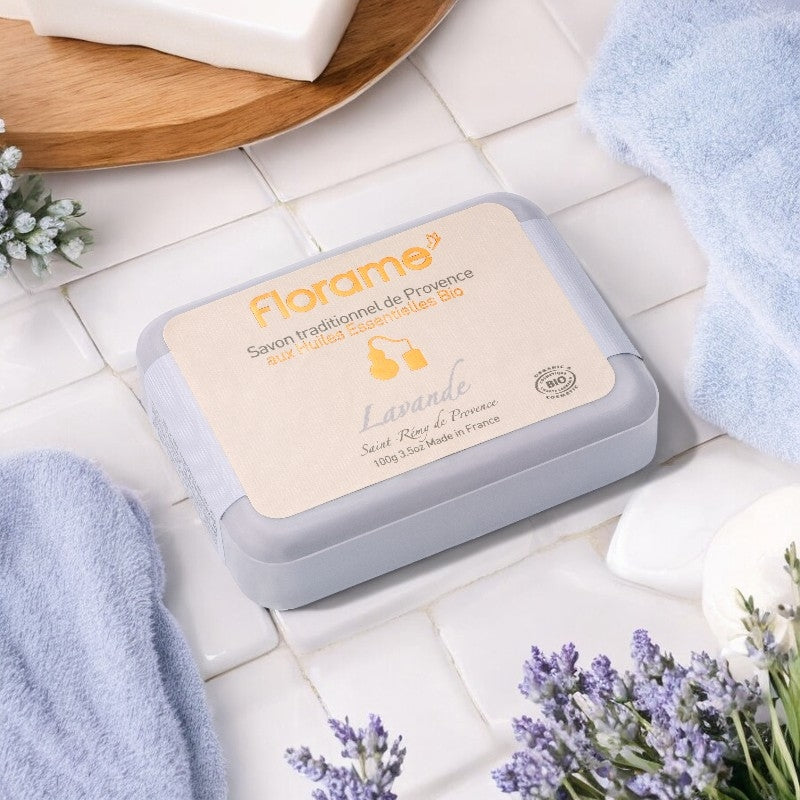 Florame - Savon BIO lavande 100g