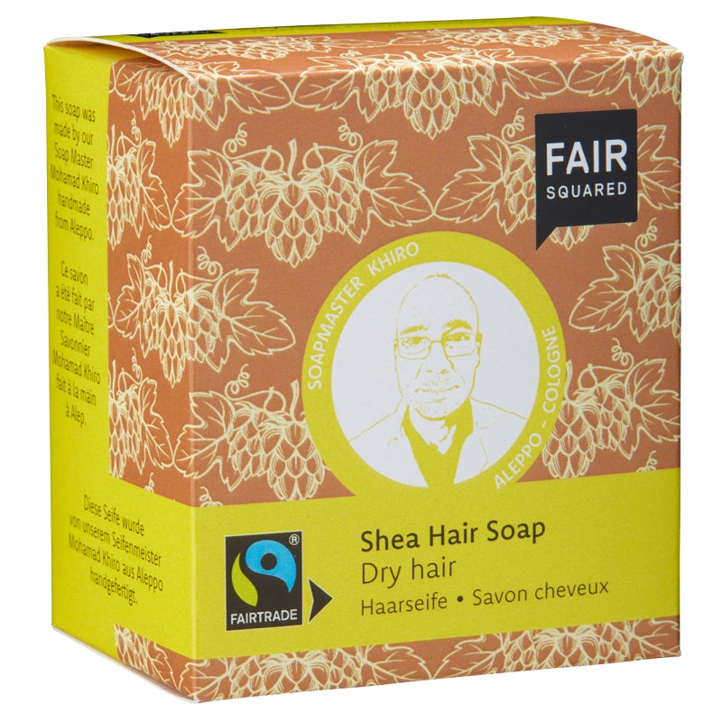 Fair Squared - Savon cheveux BIO beurre de karité 2x80g
