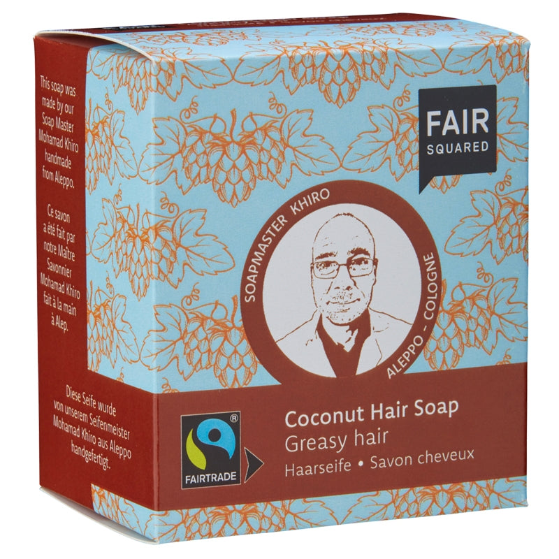 Fair Squared - Savon cheveux BIO noix de coco 2x80g