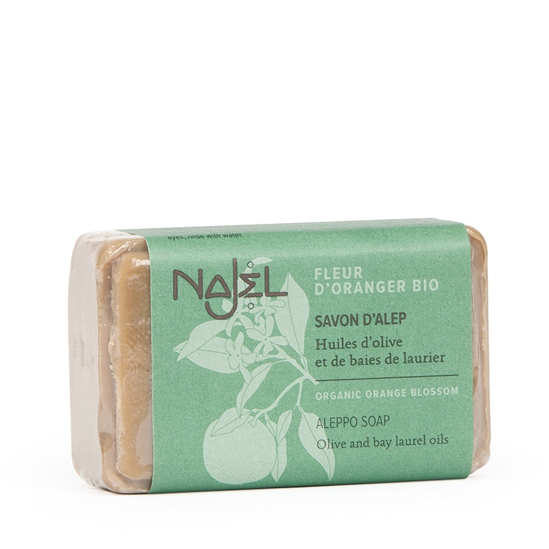 Savon d'Alep BIO - parfum fleur d'oranger