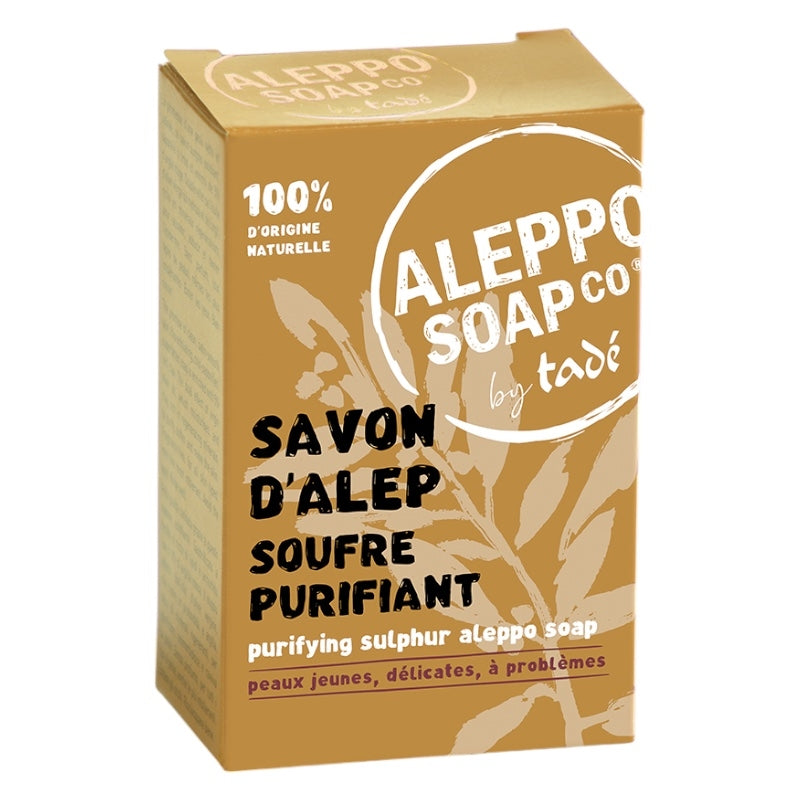 Savon d'Alep au soufre purifiant