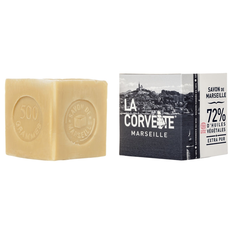 La Corvette - Savon de Marseille blanc 500g