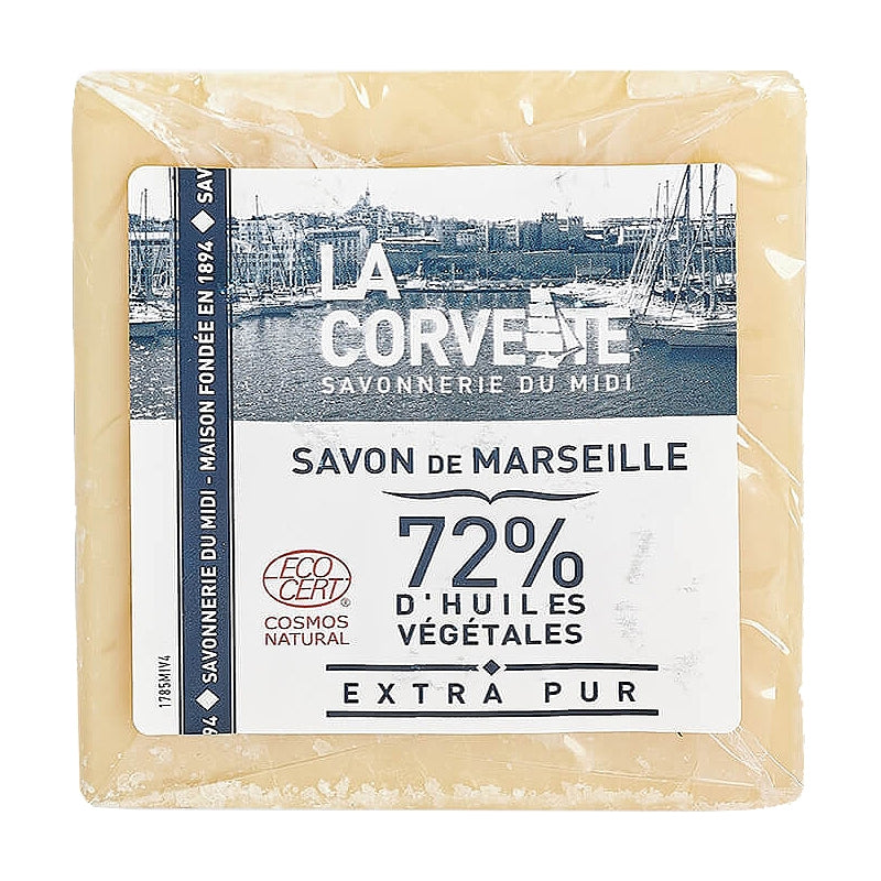 La Corvette - Savon de Marseille blanc extra pur Film 500g