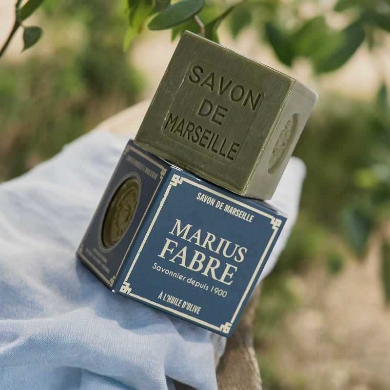 Savon de Marseille vert à l'huile d'olive