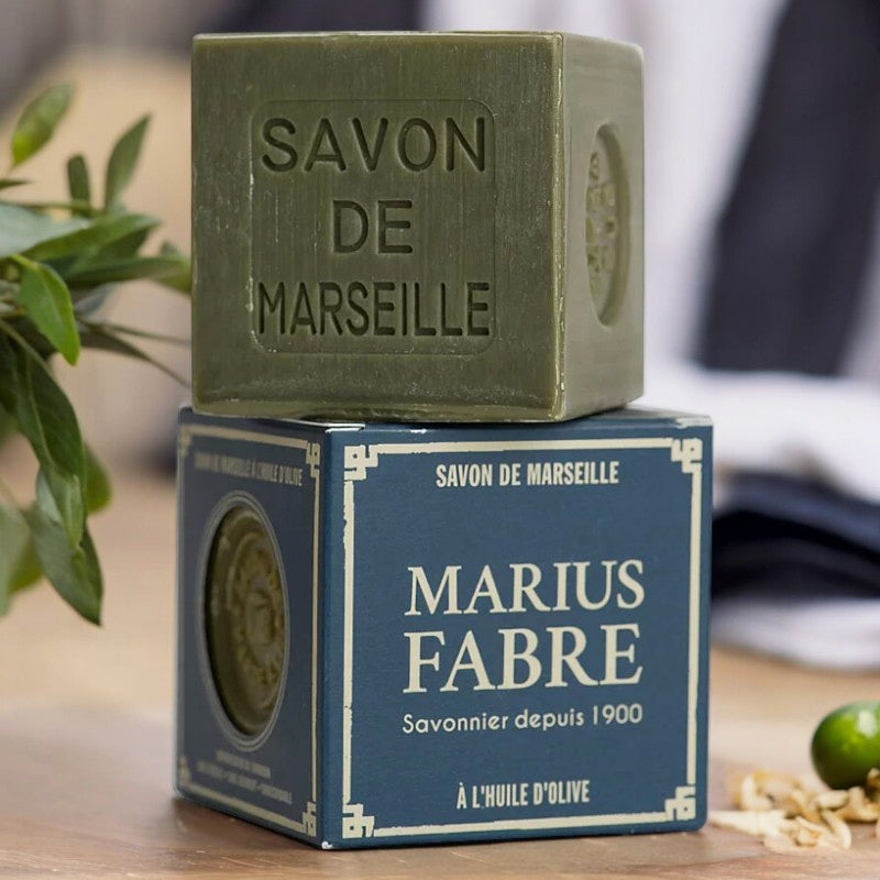 Savon de Marseille vert à l'huile d'olive