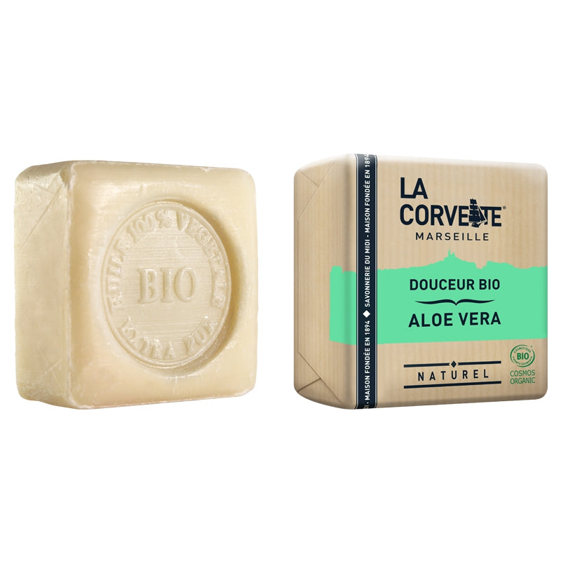 La Corvette - Savon douceur BIO aloe vera 100g